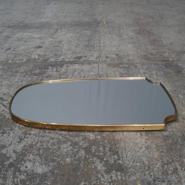 1950s Italian Shield Shape Wall Mirror - REHAUS - Unknown