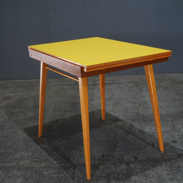 1960s Formica Folding Dining Table in Yellow - REHAUS - Unknown