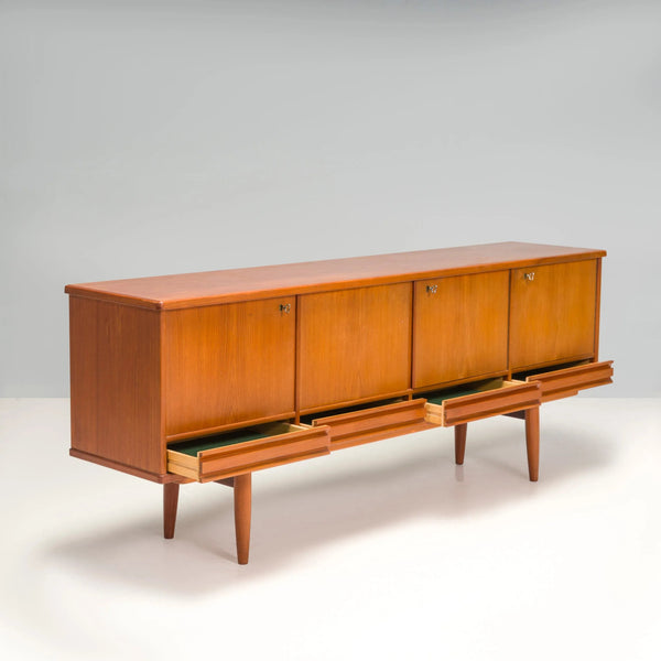 1960's Norwegian Nordås Bruk A/S Teak Sideboard - REHAUS - Nordas