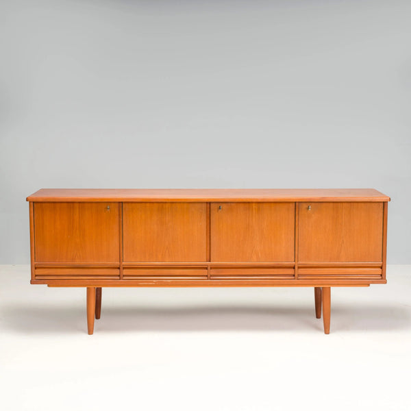 1960's Norwegian Nordås Bruk A/S Teak Sideboard - REHAUS - Nordas