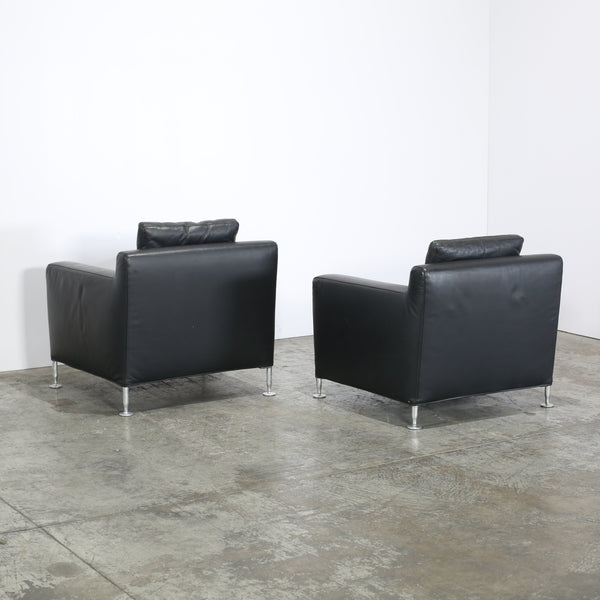 B&B Italia Harry Armchairs, Set of Two