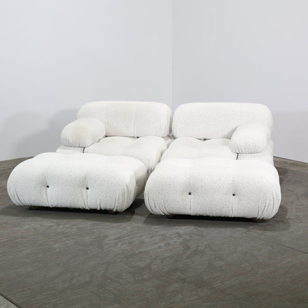 B&B Italia Camaleonda Modular Sofas and Matching Ottomans