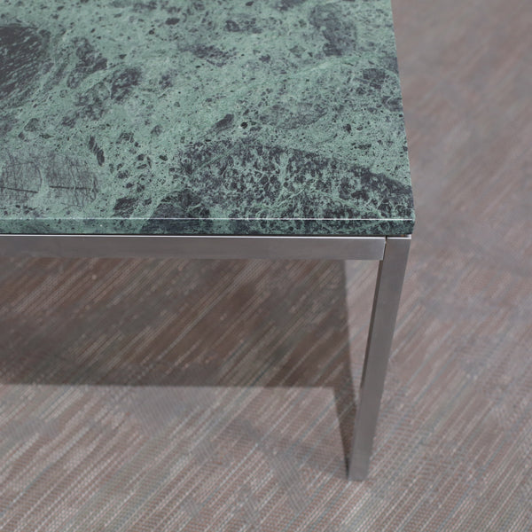 Knoll Verde Alpi Marble Low Table