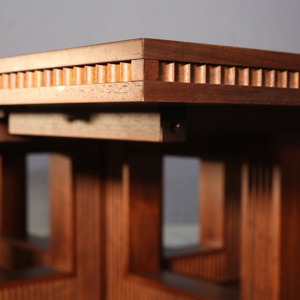 Adjustable Wooden Dining Table @ REHAUS