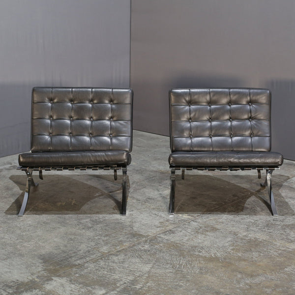 Alivar Barcelona Chair and Stool by Mies van der Rohe @ REHAUS