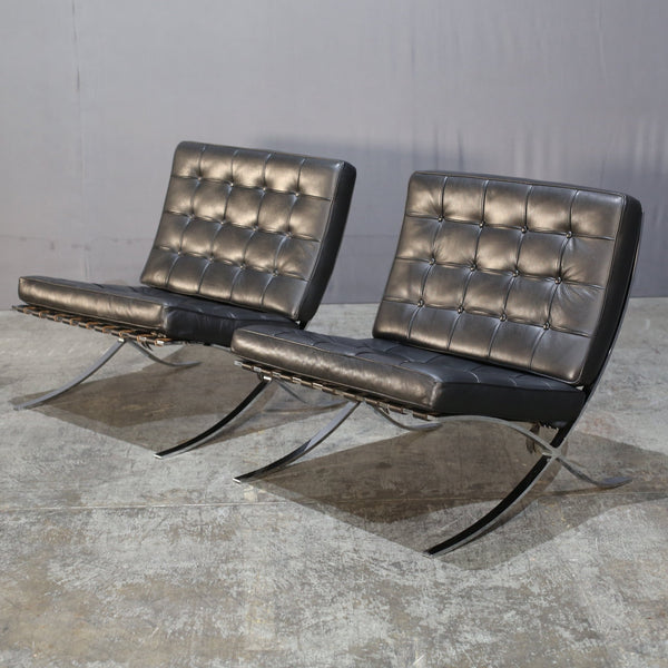Alivar Barcelona Chair and Stool by Mies van der Rohe @ REHAUS