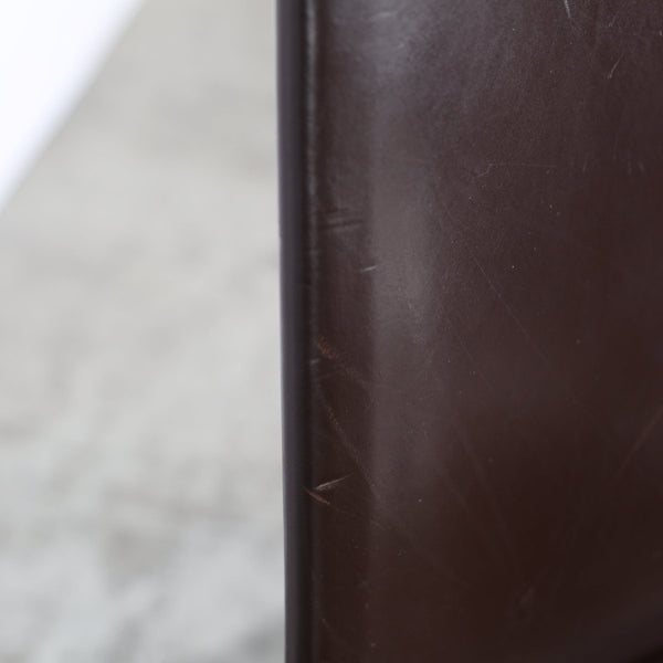 Arper Leather Dining Chairs, Set of Six @ REHAUS