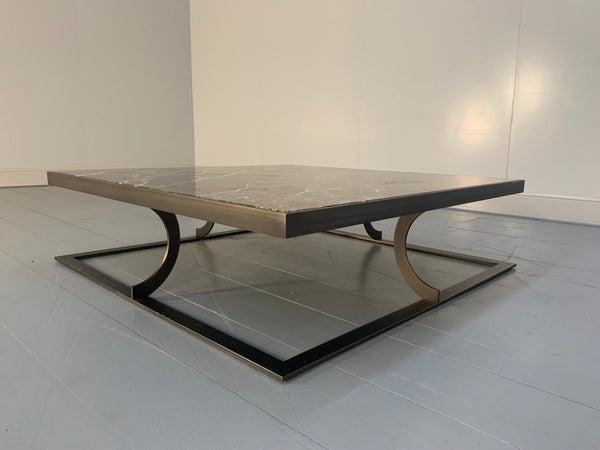 Baxter of Italy Paul Large Sofa Coffee Table - In Emperador Marble @ REHAUS