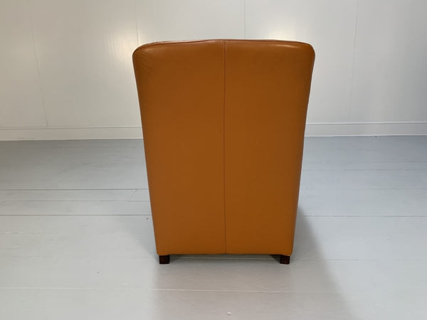 B&B Italia Armchairs - Maxalto Kalos 9750 - In Tan Brown Alfa Leather @ REHAUS