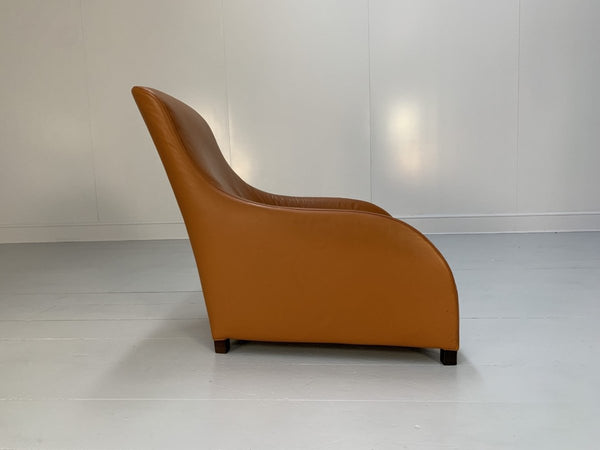 B&B Italia Armchairs - Maxalto Kalos 9750 - In Tan Brown Alfa Leather @ REHAUS