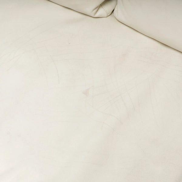 B&B Italia by Antonio Citterio Ivory Cream Leather Charles Corner Sofa - REHAUS - Antonio Citterio