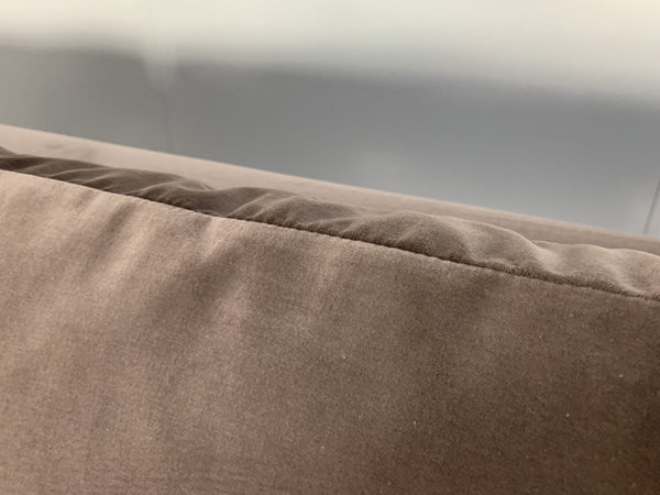 B&B Italia Charles Sofa - L - Shape Sectional - In Soft Pink Velvet @ REHAUS