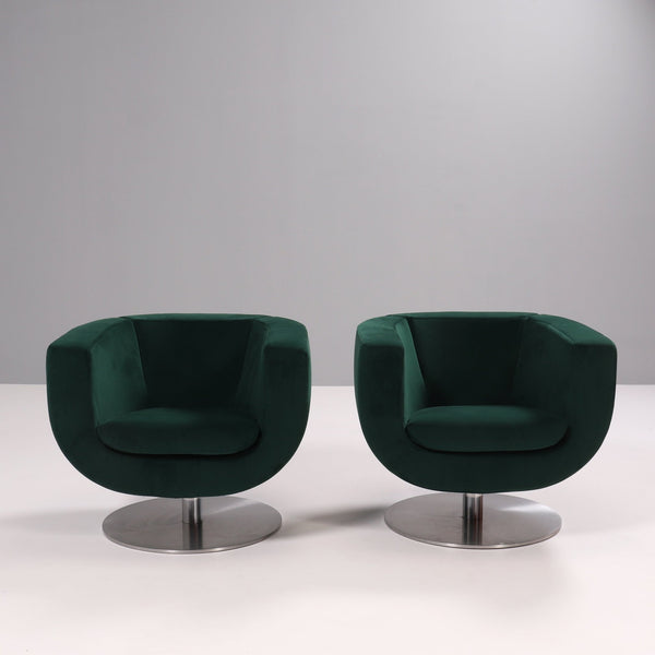 B&B Italia Green Tulip Armchair by Jeffrey Bernett - REHAUS - Jeffrey Bernett