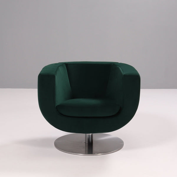 B&B Italia Green Tulip Armchair by Jeffrey Bernett - REHAUS - Jeffrey Bernett