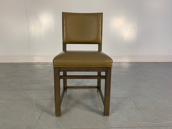 B&B Italia Max Dining Table & 10 Maxalto Dining Chairs in Grey Oak & Leather @ REHAUS