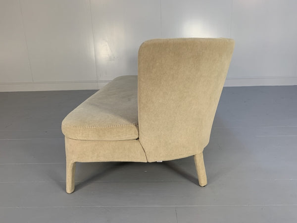B&B Italia Sofa - Maxalto Febo 3 - Seat - In Ivory Cream Velvet @ REHAUS