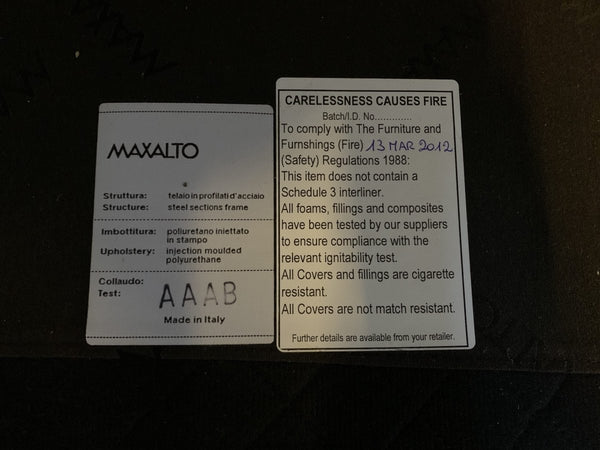 B&B Italia Sofa - Maxalto Febo 3 - Seat - In Ivory Cream Velvet @ REHAUS