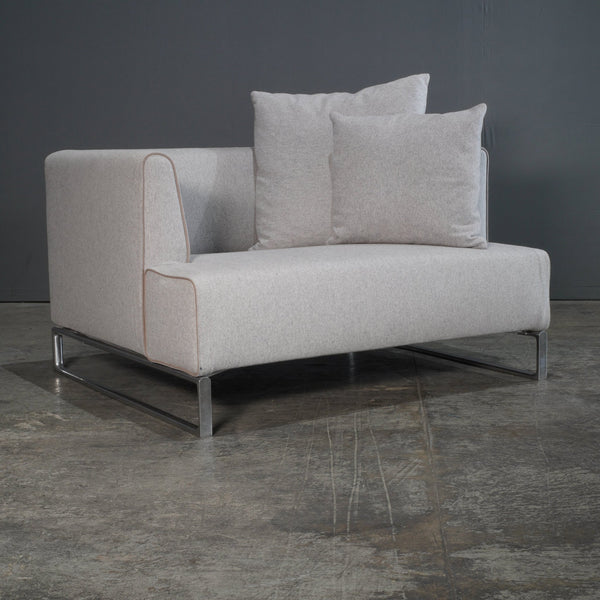 B&B Italia Solo Grey Armchair @ REHAUS