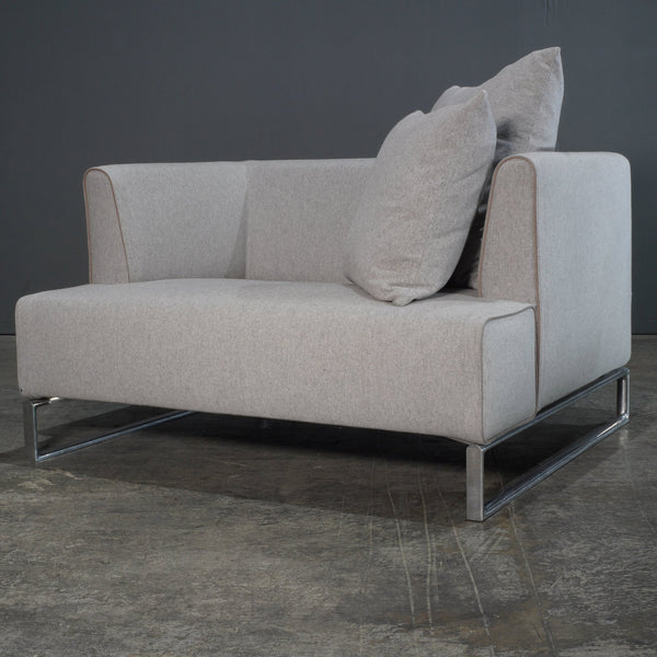 B&B Italia Solo Grey Armchair @ REHAUS