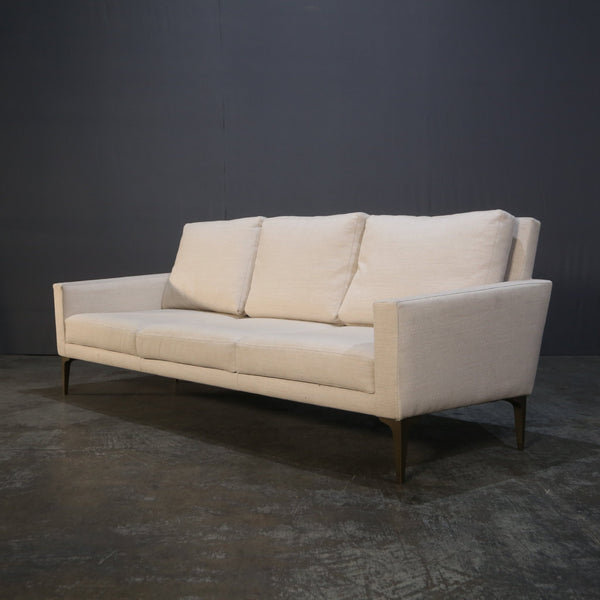 Beige Large Sofa by Edward Wormley @ REHAUS