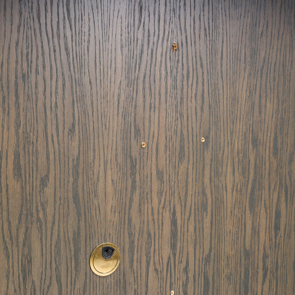 Bespoke Media Cabinet With Hand Painted Oriental Silk Print - REHAUS - Bespoke