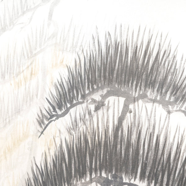 Bespoke Media Cabinet With Hand Painted Oriental Silk Print - REHAUS - Bespoke