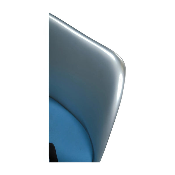 Blue Knoll Tulip Chair by Saarinen, Set of 2 - REHAUS - Knoll