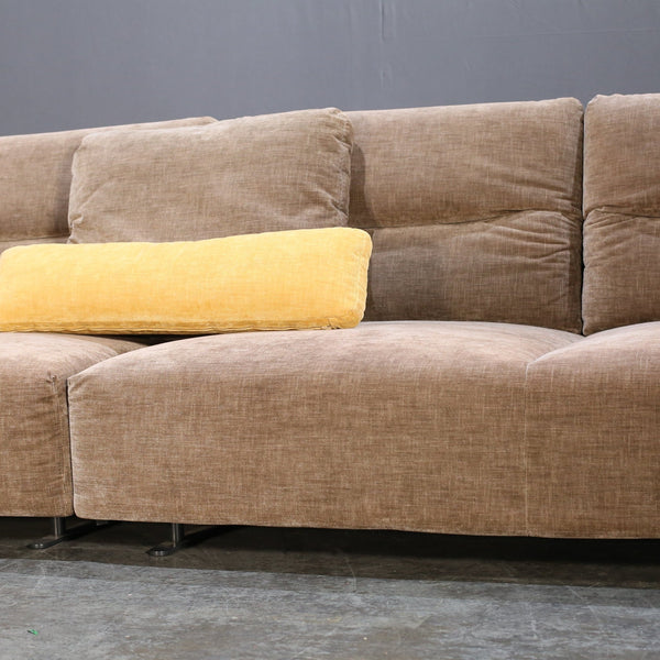 BoConcept Large Modular Sofa with Adjustable Back and Storage Sections @ REHAUS