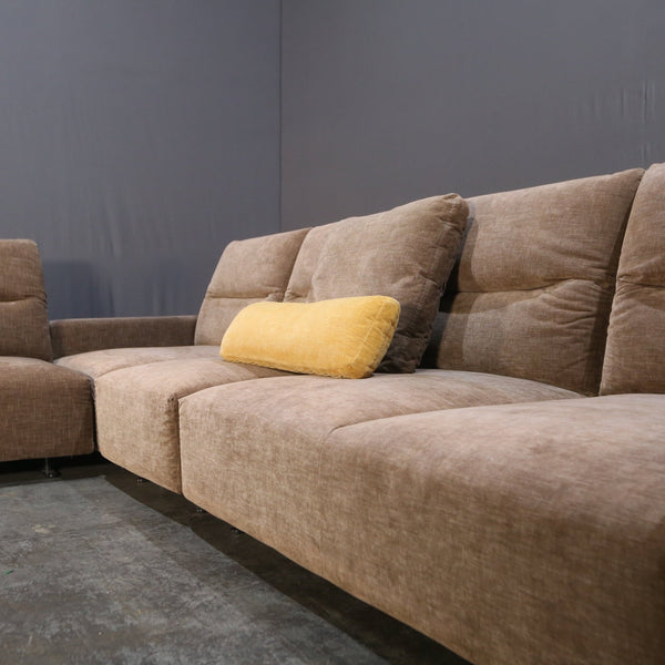BoConcept Large Modular Sofa with Adjustable Back and Storage Sections @ REHAUS