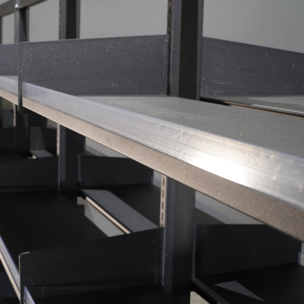 Cantilever Double Sided Shelving Unit @ REHAUS