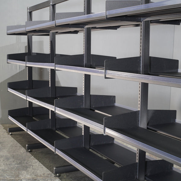 Cantilever Double Sided Shelving Unit @ REHAUS