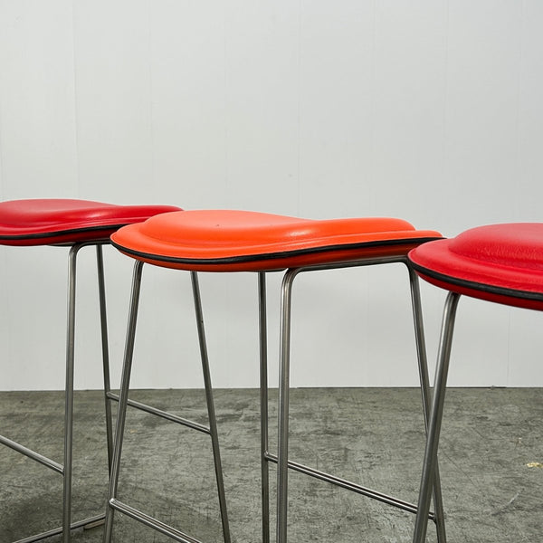 Cappellini Orange Hi Pad Bar Stool by Jasper Morrison @ REHAUS