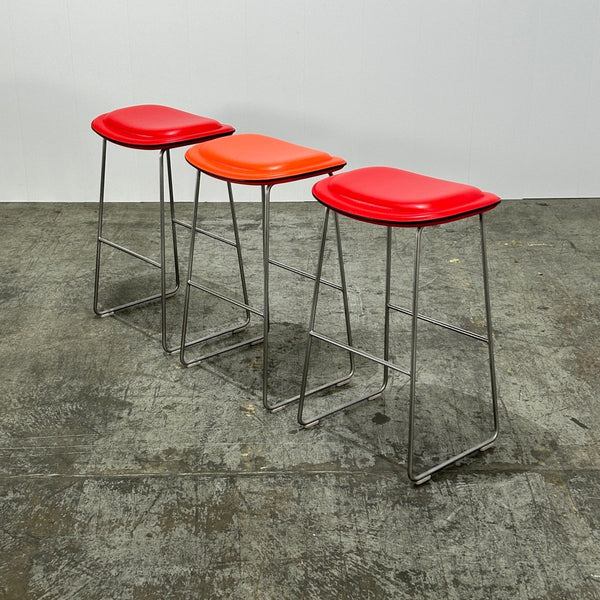 Cappellini Orange Hi Pad Bar Stool by Jasper Morrison @ REHAUS