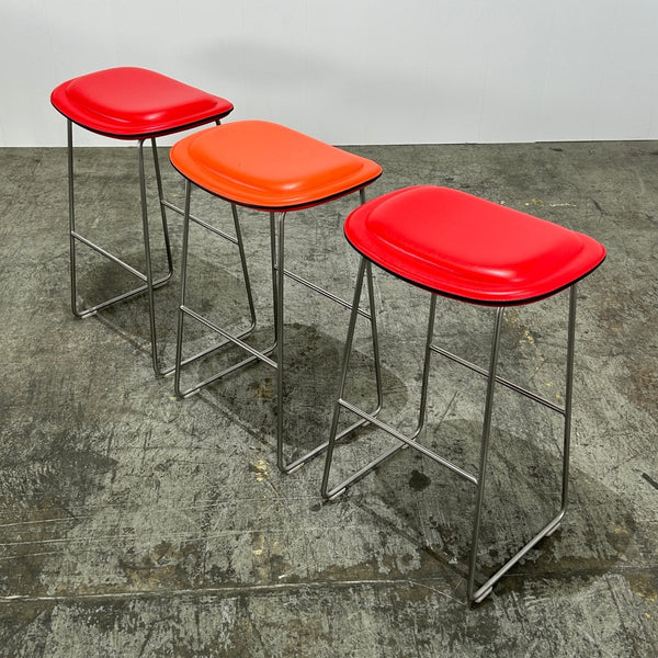 Cappellini Orange Hi Pad Bar Stool by Jasper Morrison @ REHAUS