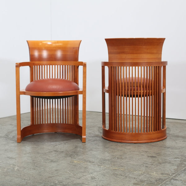 Cassina Barrel Chairs by Frank Lloyd Wright, Set of Two @ REHAUS