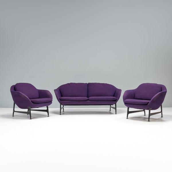 Cassina by Jaime Hayon Vico Purple Two Seater Sofa and Armchairs, Set of 3 - REHAUS - jaime Hayon