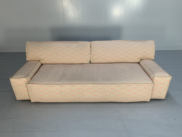 Cassina MyWorld 4 - Seat Sectional Sofa - In Geometric - Print Canvas @ REHAUS