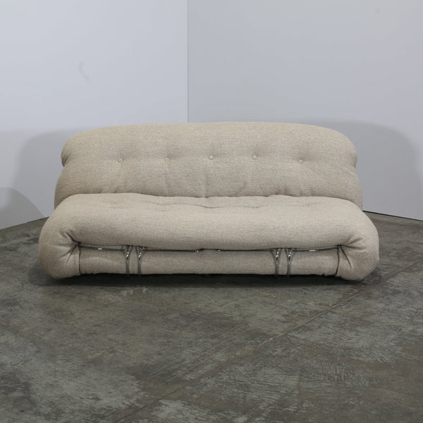 Cassina Soriana Two Seater Sofa and Ottoman by Afra & Tobia Scarpa @ REHAUS