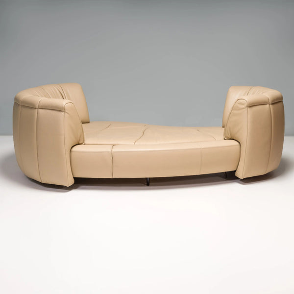 De Sede by Hugo de Ruiter Beige Leather DS - 164/29 Sofa - REHAUS - Hugo de Ruiter