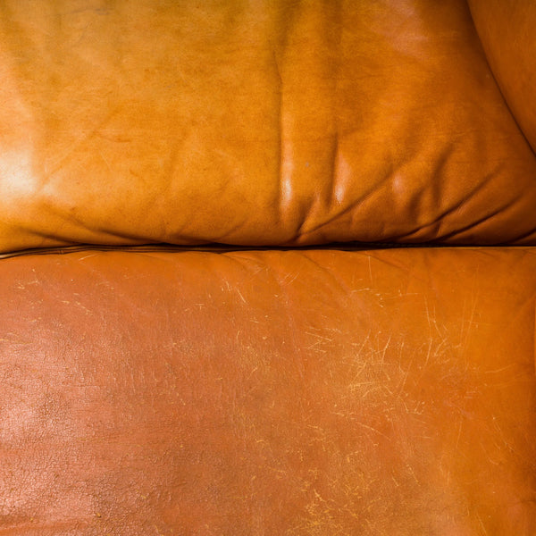 De Sede DS - 61 Cognac Leather Sofa, 1970s - REHAUS - De Sede