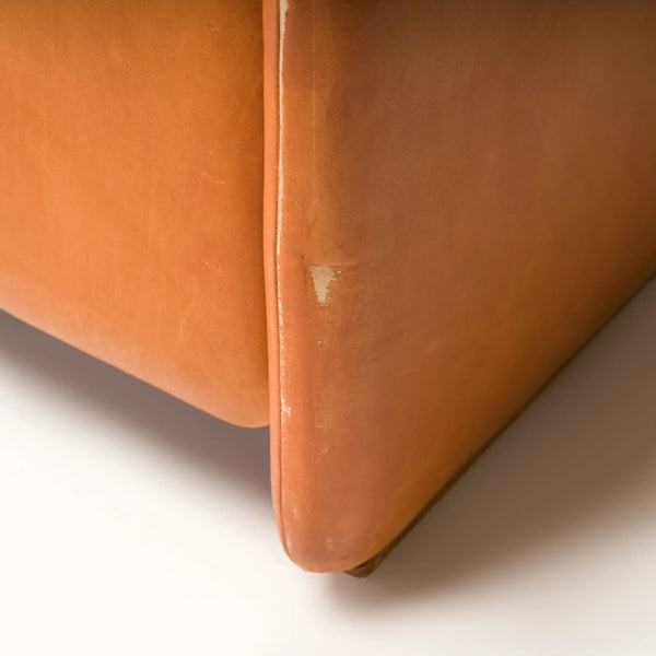 De Sede DS - 61 Cognac Leather Sofa, 1970s - REHAUS - De Sede