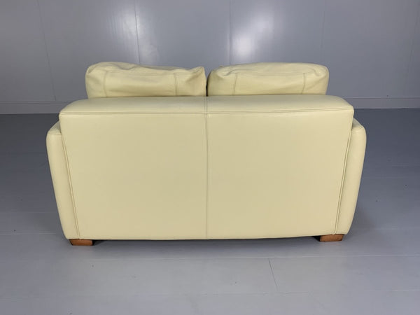 Duresta Panther 2 - Seat Sofa - In Cream Leather @ REHAUS