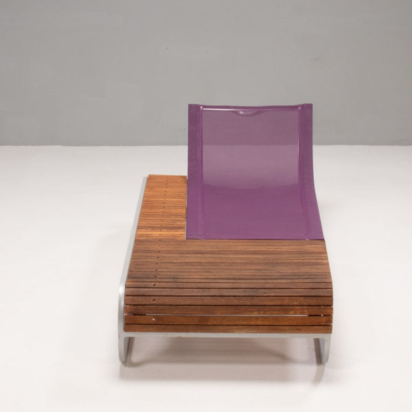 EGO Paris by Thomas Sauvage Purple Tandem Sun Lounger @ REHAUS