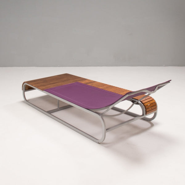 EGO Paris by Thomas Sauvage Purple Tandem Sun Lounger @ REHAUS