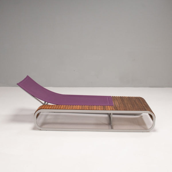 EGO Paris by Thomas Sauvage Purple Tandem Sun Lounger @ REHAUS