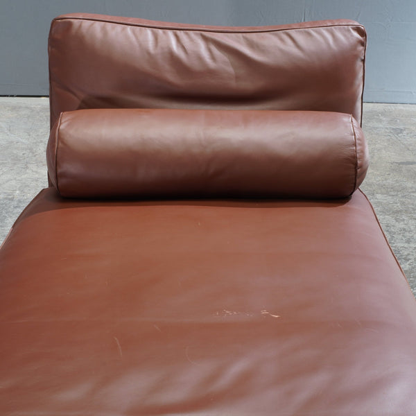 Flexform Happy Chaise Lounge in Leather by Antonio Citterio - REHAUS - Flexform