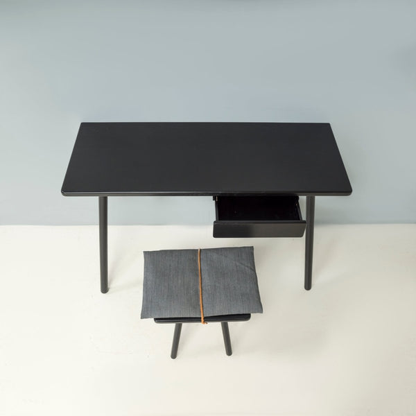 Fritz Hansen by Chris Liljenberg Halstrøm Black Oak Georg Console Table & Stool @ REHAUS
