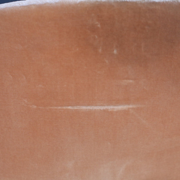 Gubi Beetle Pink Velvet Lounge Chair by GamFratsei @ REHAUS