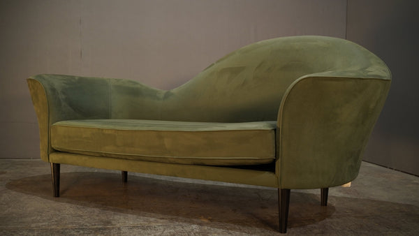 Gubi Olsen Grand Piano Green Velvet Sofa @ REHAUS