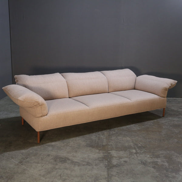 Hay Three Seater Grey Fabric Sofa @ REHAUS